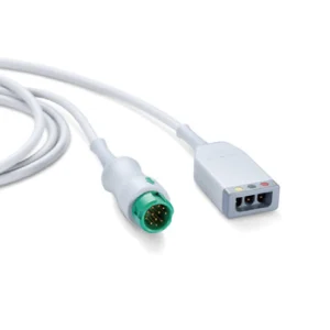 Магистральный кабель ЭКГ: 3 отведения, дет/нео, 12 Pin, защита от дефибрилляции, AHA/IEC Mindray