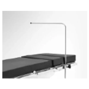 Анестезиологический экран, Г образной формы (цельная, с квадратным универсальным зажимом)Поставляется только в составе стола, на выбор 1 из трёх возможных рамок. Отдельно не продаётся.
